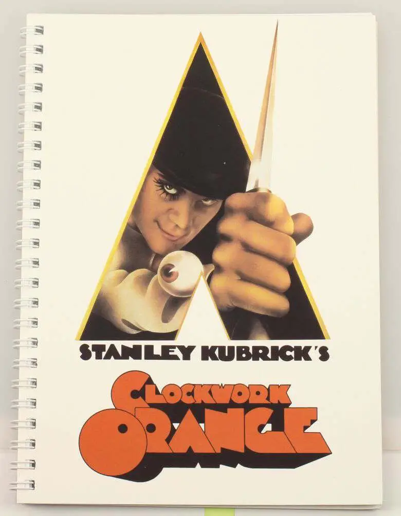Poster a clockwork orange spiral noteboo
